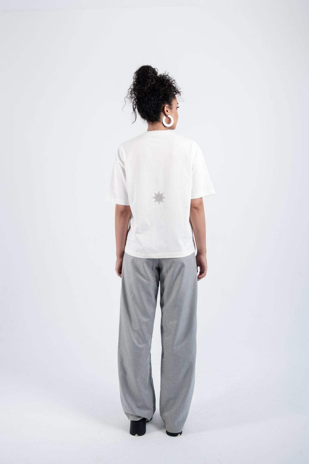 333 CREAM WHITE TEE