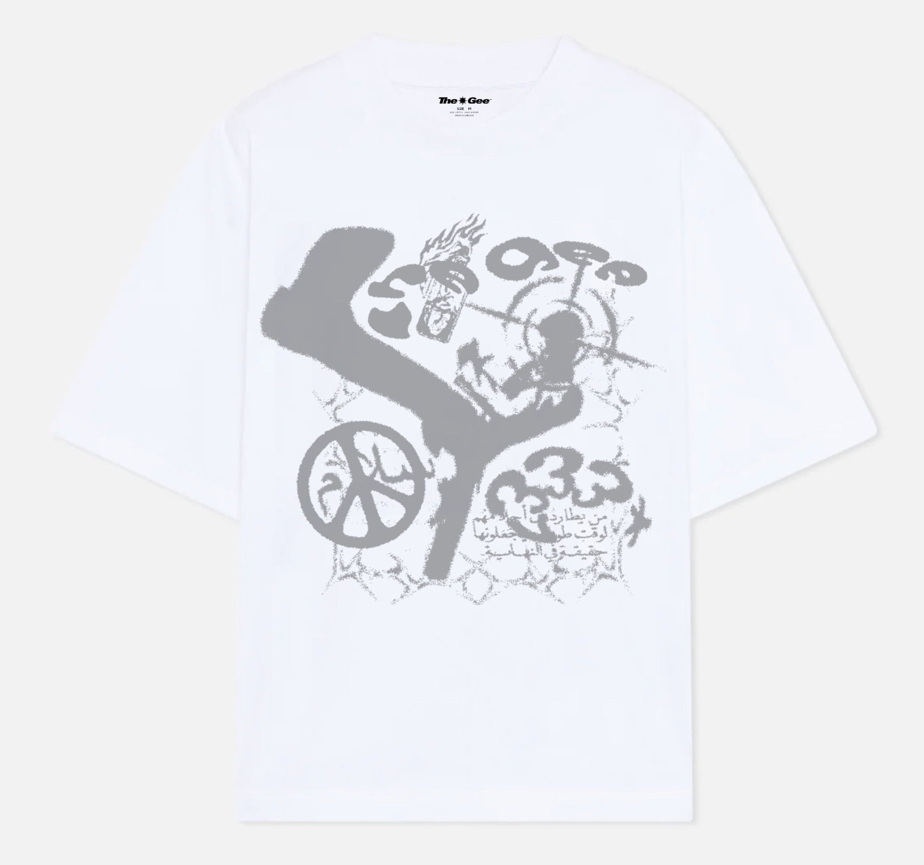 333 CREAM WHITE TEE
