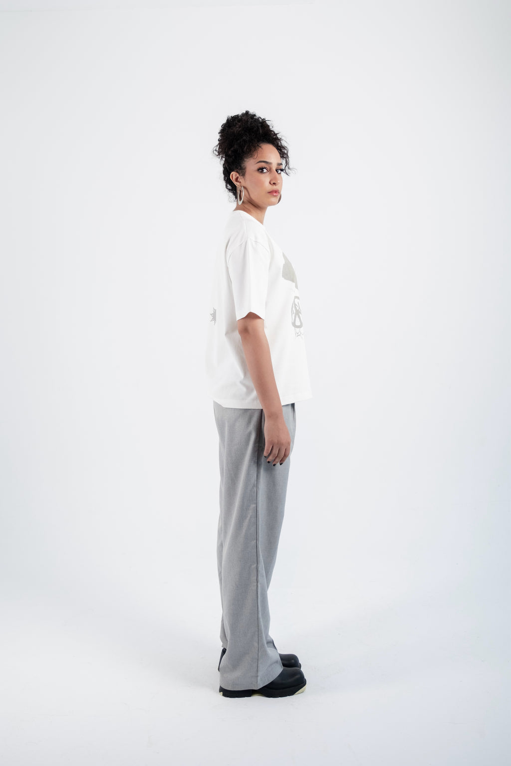 333 CREAM WHITE TEE