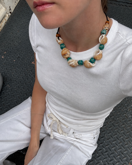 CHUNCKY AQUA SHELLS CHOCKER