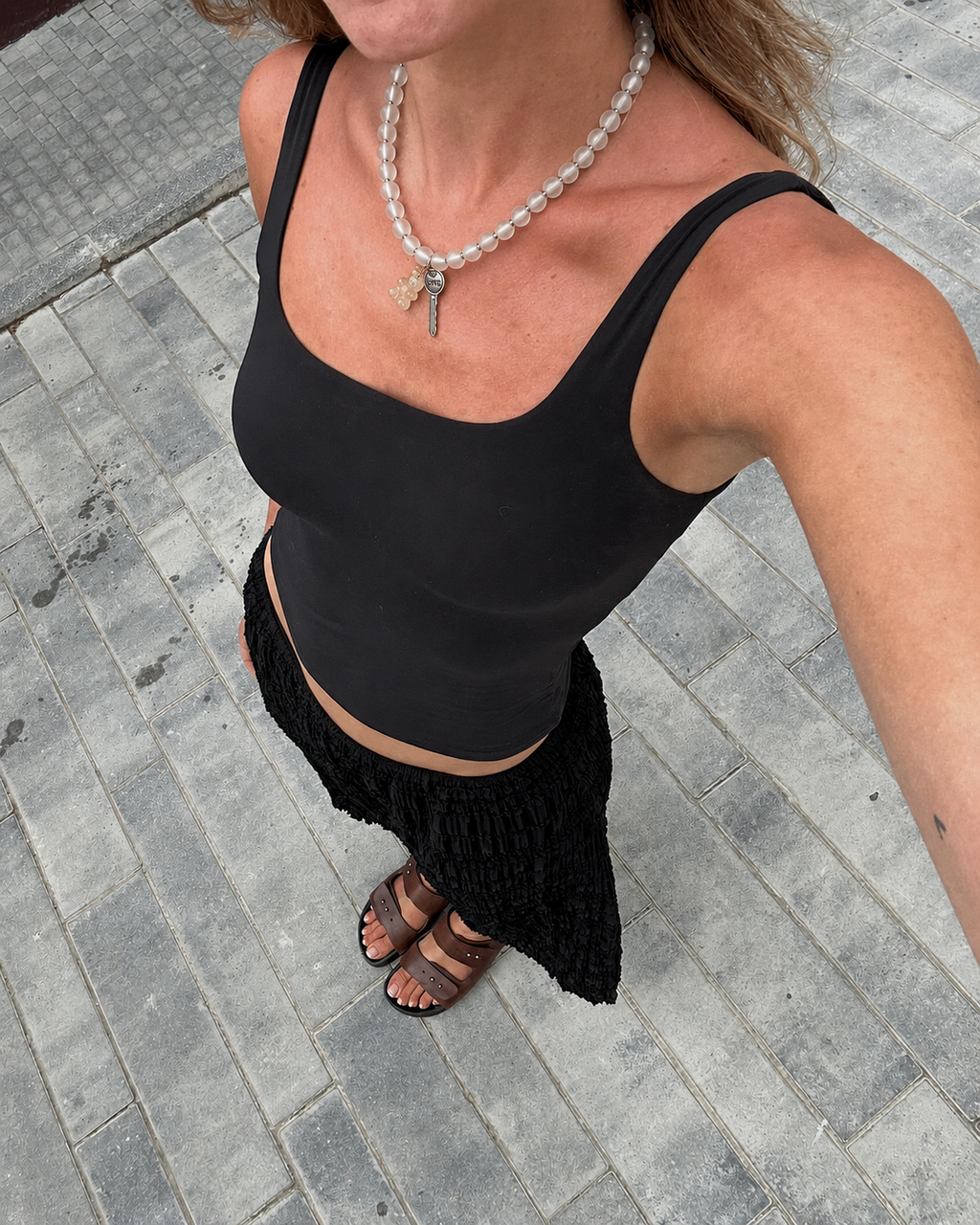 BROKEN TEDDY NECKLACE